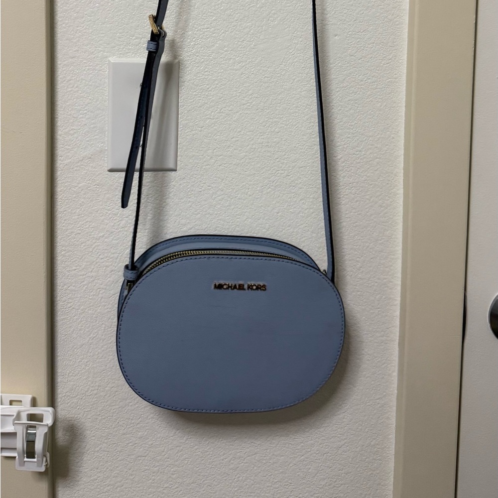 Michael Kors Light Blue Crossbody Bag